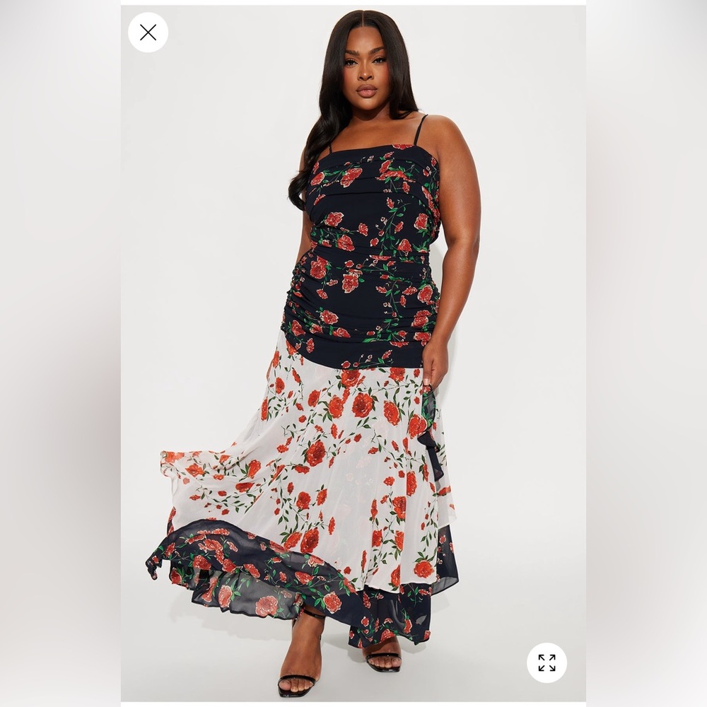 Rosana Floral Maxi Dress